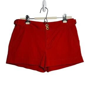 Marc by Marc Jacobs Red Cotton Blend Shorts Women's 8